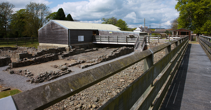 Binchester Roman Fort near Bishop Auckland